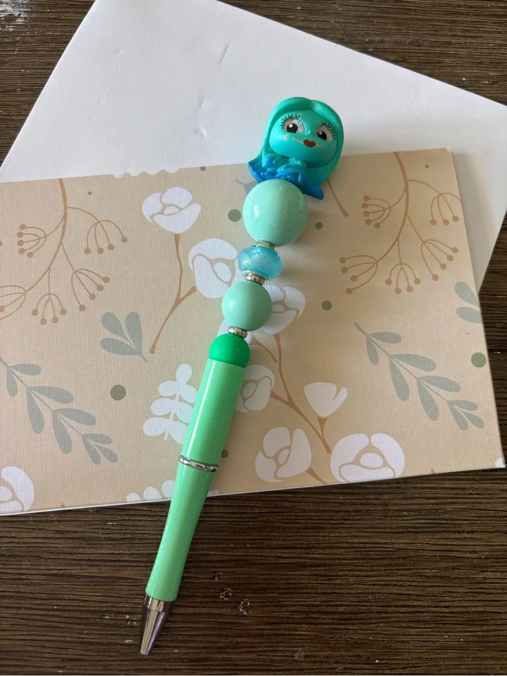Disney Doorables: Nightmare Before Christmas: Sally DC handmade beaded pen